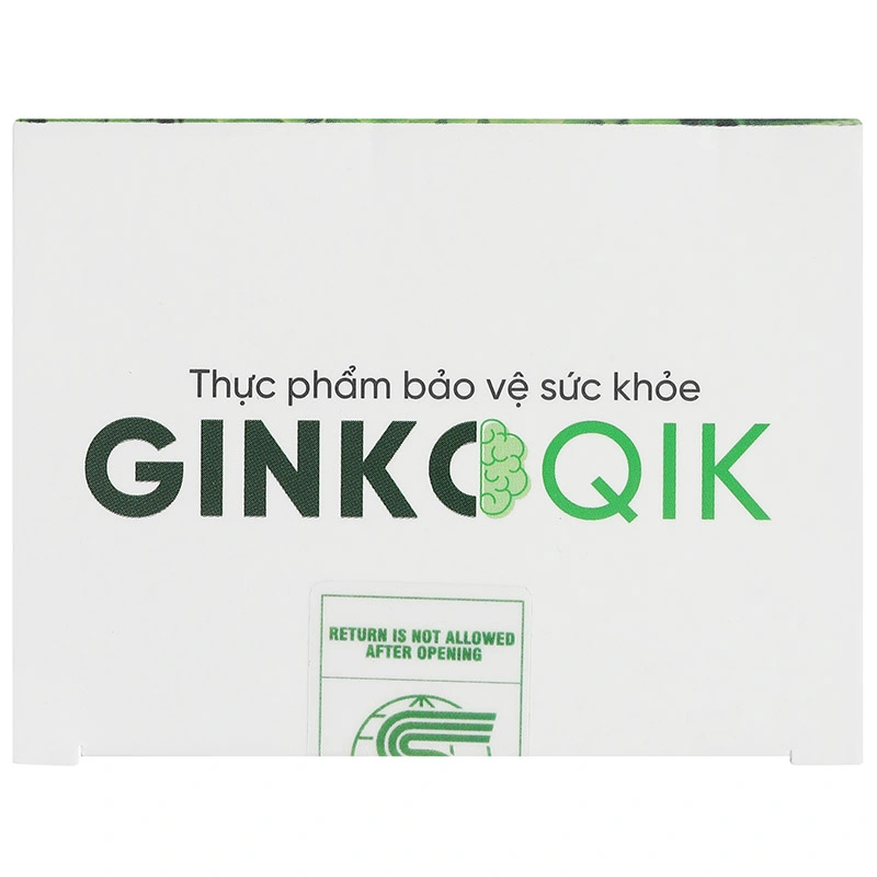 Thực phẩm bảo vệ sức khỏe GinkgoQik hộp 60 viên - 5